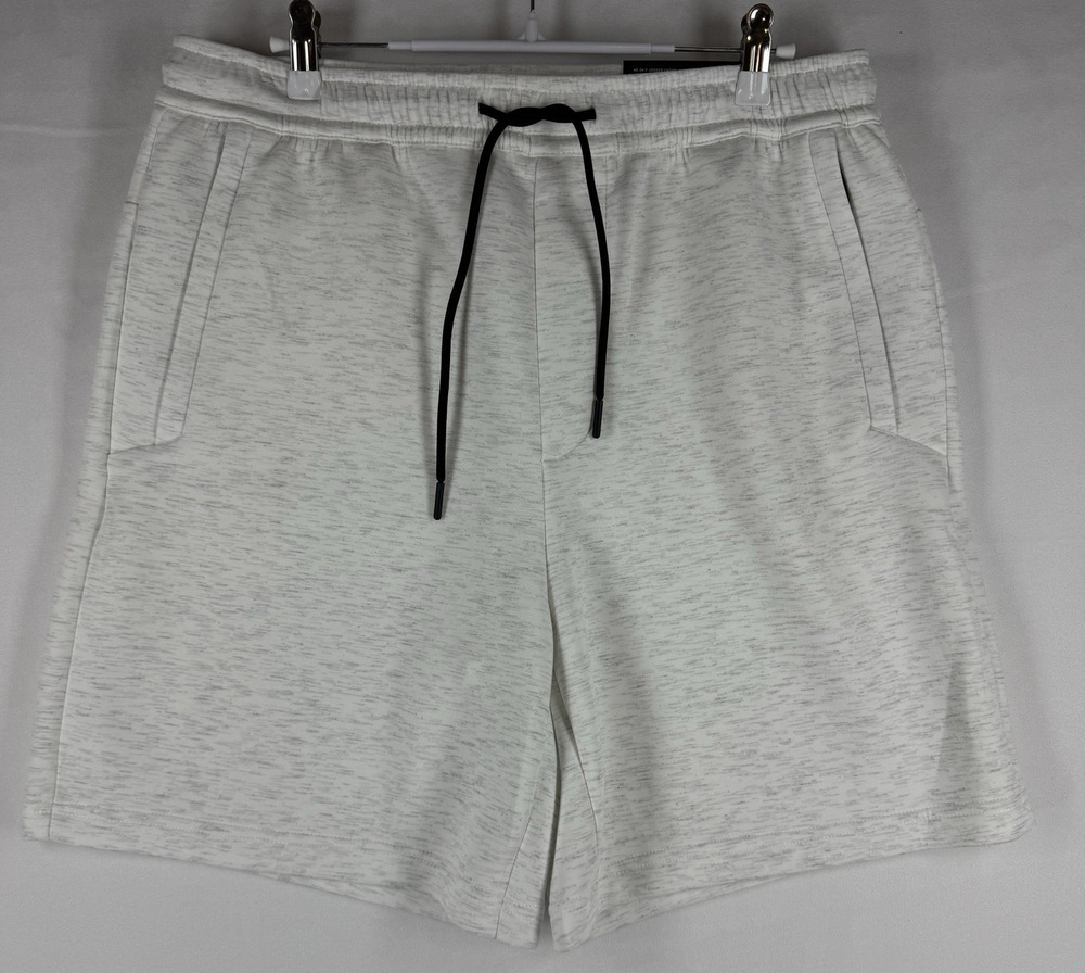 American Eagle Men’s M Heather Gray Pull On Shorts Stretch Drawstring NWT